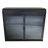 2-Door Wall-Mounted Metal Storage Cabinet With Tempered Glass Doors & Shelves For Bathroom, Kitchen, Living Room & Office-611238749