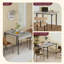 Aibhlinn Metal Base Dining Table