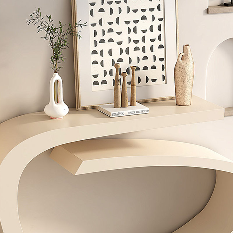 Alquan, 33.46" H x 55.12" W x 11.81" D, Cream