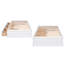 Lit plateforme avec rangement Sharondale