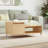 vidaXL Coffee Table Engineered wood, metal 39.4x19.7x17.7 in-615960082