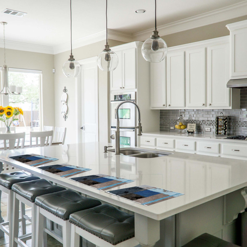 Napperon abstrait en polyester