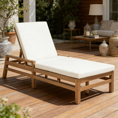 Adjustable Outdoor Chaise Lounge