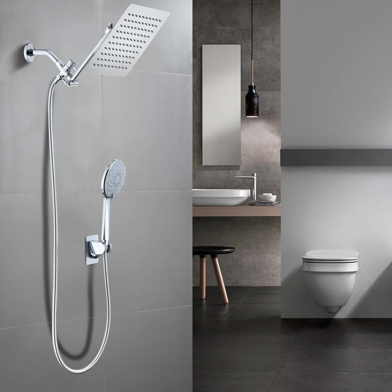 Dual Shower Head 2.5 GPM GPM, Chrome