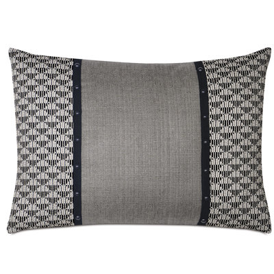 Zac Buttons Reversible Throw Pillow