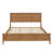 Simplistic Panel Bed Frame With Sturdy Wooden Slats Support-547883327-547883321