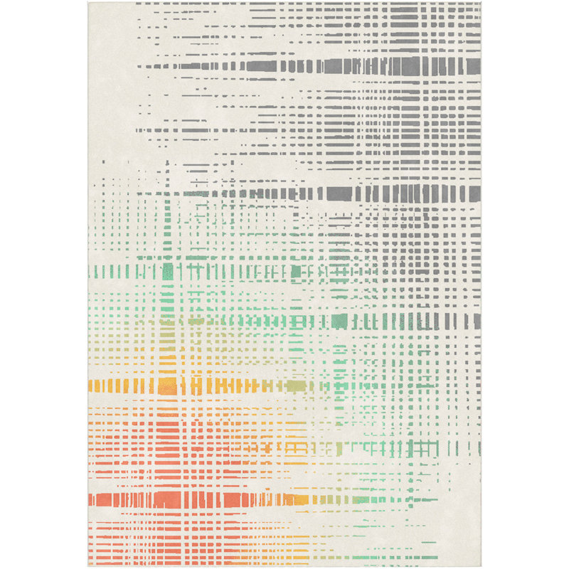 Tiya Abstract 120cm X 170cm Area Rug