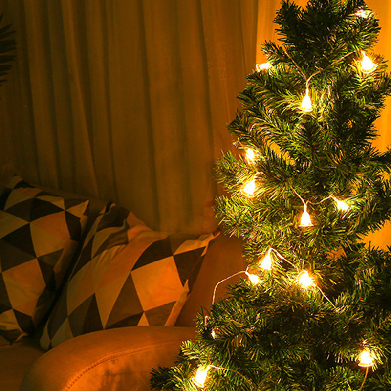 Arbre de Noël à DEL guirlande lumineuse décorative pour Noël, A
