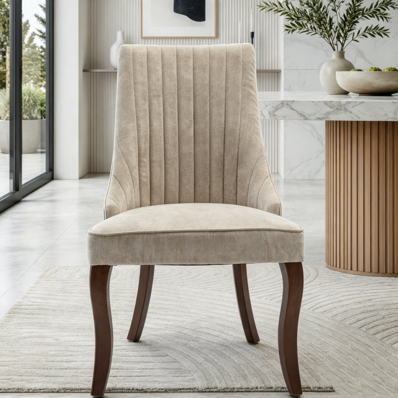 Chaises de salle à manger, Beige
