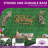 20"x20" Artificial Grass Wall Panels (24 Pcs) 