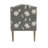 Arlynda Floral Embroidered Upholstered Accent Armchair