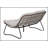 Patio Loveseat Sofa with All-Weather Wicker and Thick Cushions