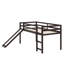 Lit mezzanine simple avec fonctions multiples, incluant une glissade-584647967