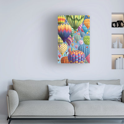 Michael David Ward Balloon Festival Canvas Art
