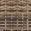 Méridienne moderne en bois et osier