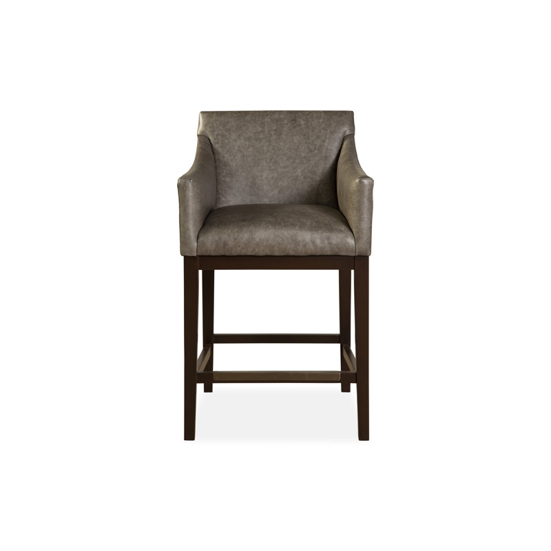 Rio 27" Arm Counter Stool, 40269-74, Black