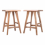 Florince Counter Stool with Solid Wood Frame