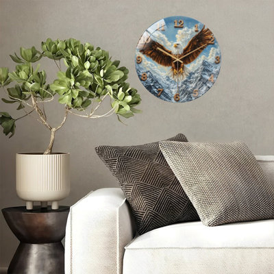 Horloge murale aigle