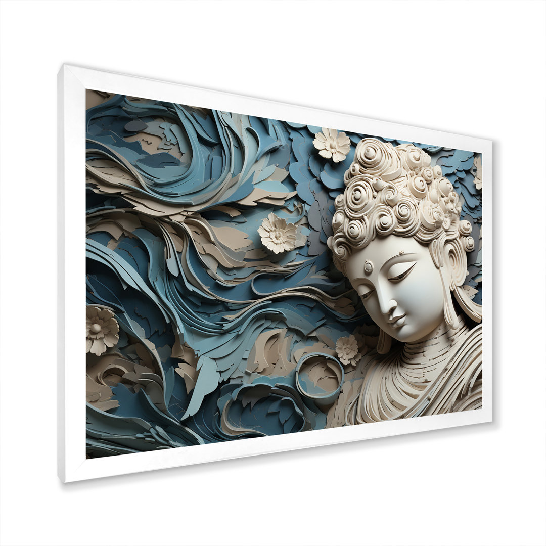 Religious Buddhism Statue I - Buddhism Wall Decor Bungalow Rose 