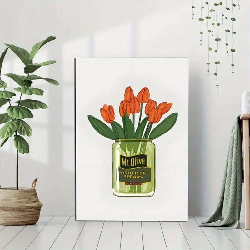 1 Piece Wrapped Canvas Wall Art