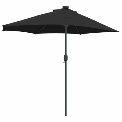 Garden Parasol Polyester and Steel Outdoor Umbrella Patio Sunshade