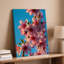 Toile, vue rapprochée de délicates branches de cerisier en fleurs ornées de douces fleurs roses, chaque pétale mettant en valeur une toile subtile-1421447989