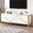 Console Cabinet with 2 Spacious Cabinets-2138677124