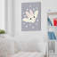 Reproduction sur toile tendue «Yellow Bunny Bat» par Katarina Snygg-18876262
