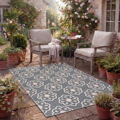 Tapis d'intérieur / extérieur Laura Ashley Doreen