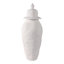 Pot de temple coulé en pierre, blanc-1009382247