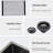 16 Gauge Gunmetal Black 33" Double Bowl  50/50  Undermount Kitchen Sink, 10" Deep, Hand - Crafted With Rear 3.5 Drain, X Grooves For Efficient Liquid Removal, Sound Dampening Layers, Condensation
