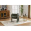 Fauteuil rembourré avec pieds robustes-1231435205