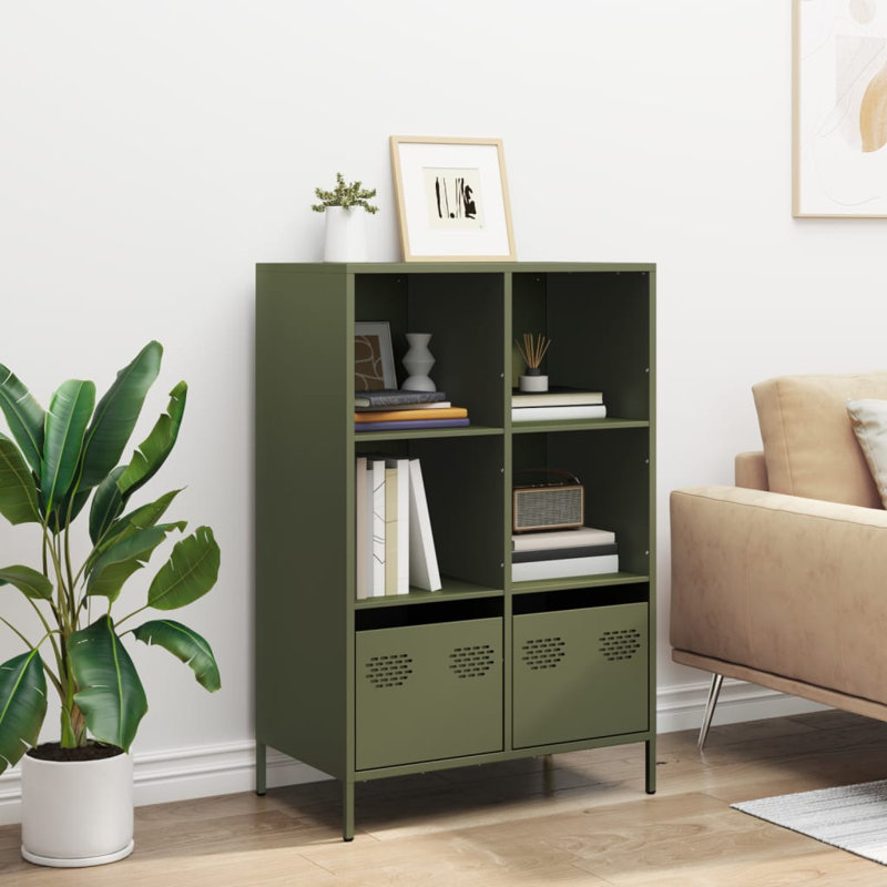 Shuab 68cm Sideboard, Olive Green