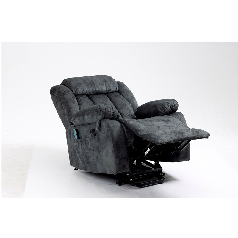 Recliners Lift Chair Relax Sofa Chair Livingroom Furniture Living Room Power Electric Reclining for Elderly, Black