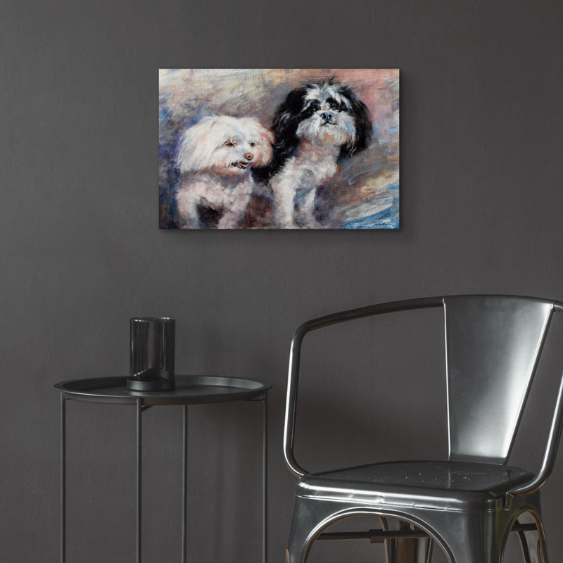 Red Barrel Studio® «Fuzzy Friends» par Robert Campbell, art mural en verre acrylique ACR-34575, H 16 po x l 24 po x P 0,2 po