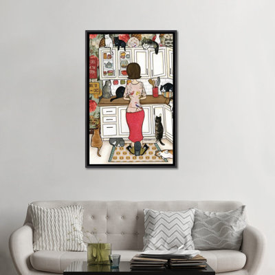 « Feed the Cats » par Jamie Morath-impression