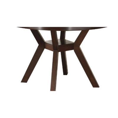 Finition des meubles de salle à manger - plateau de table, étagère du milieu, tablette ronde en bois d'hévéa, base
