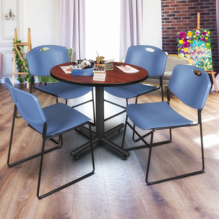 Kobe Round X-Base Breakroom Table