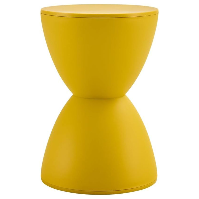 Table d'appoint en plastique Me2, tabouret rond en plastique, table de bout d'extérieur, table d'appoint moderne pour l'intérieur et l'extérieur