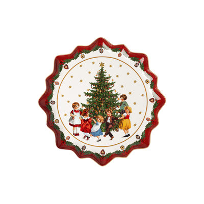 Villeroy & Boch Toy's Fantasy Christmas Pastry Plate, Porcelain