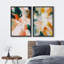 «Vibrant Abstract Shapes», 2 pièces sur toile-99016110-99016109