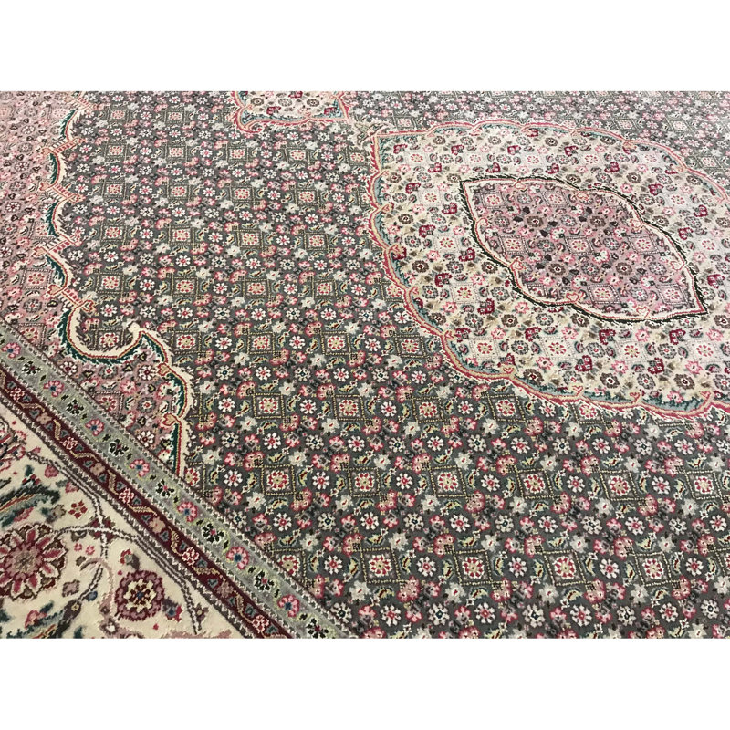 Shah Wool Floral Area Rug, Rectangle 7'9" x 9'9"