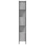 Amier 172cm H x 102cm W Metal Bookcase-1981413085