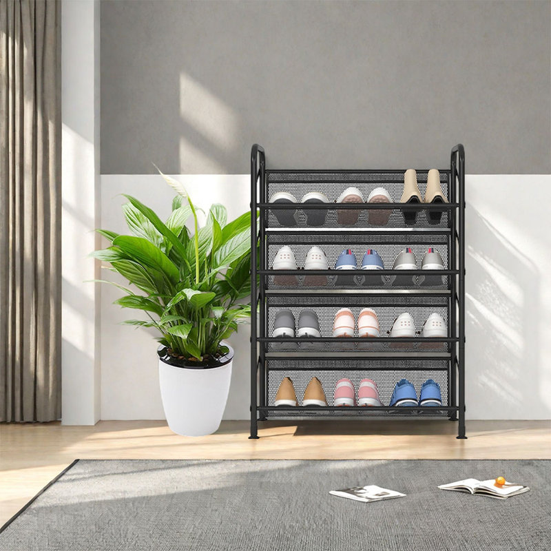 Pour la maison, le vestibule, la chambre à coucher et la porte, étagère à chaussures, Noir