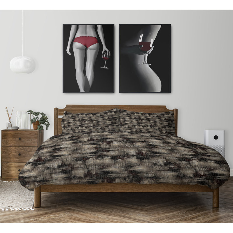 Polyester Abstract Comforter, Twin Comforter + 1 Standard Pillowcase
