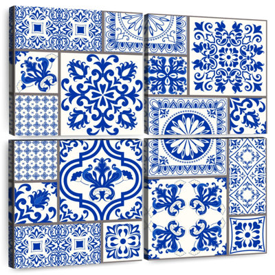 Blue Majolica Tiles