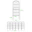 37.5'' H x 13'' W Black Metal Fencing