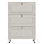 Armoire à chaussures spacieuse en MDF de style moderne pour vestibule
