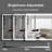 Frameless Led Bathroom Mirror,3 Colors Dimmable,anti-fog,memory Function,wall Mounted Lighted Vanity Mirror-1287647270