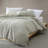 Calvin Klein Microwaffle Solid Reversible 3 Piece Duvet Cover Set-98357586-98357585